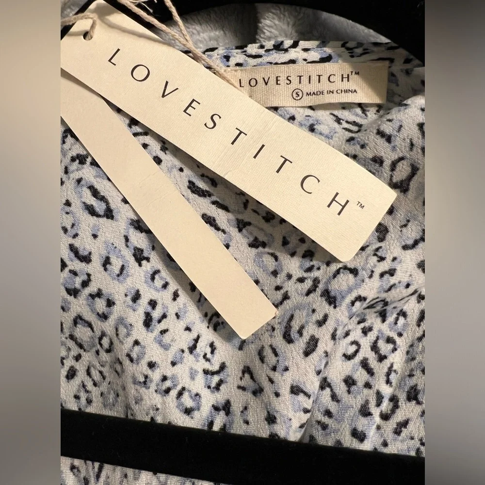 Lovestitch Sunday Best Wrap Dress Size S NWT - Picture 6 of 7